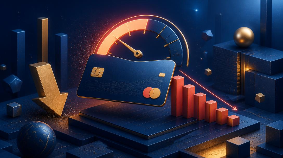 Ilustração do artigo: Por que os bancos digitais estão reduzindo limites de crédito? Uma análise com dados do BC